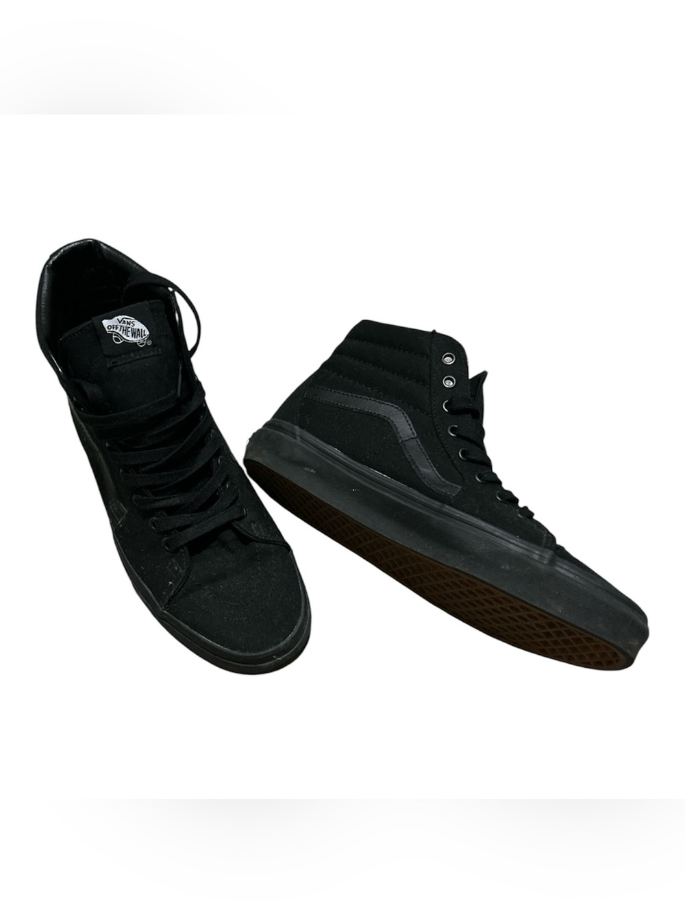 Vans Black High-Top Skate Sneakers